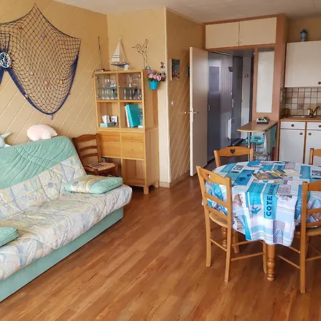 Апартаменты A 100m De La Plage, Balcon, Parking, 4 Pers., Plage - Fr-1-730-29 Кен